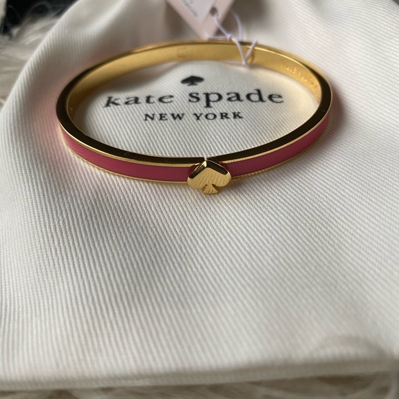 NWT Kate spade pink and gold bracelet - Picture 6 of 8
